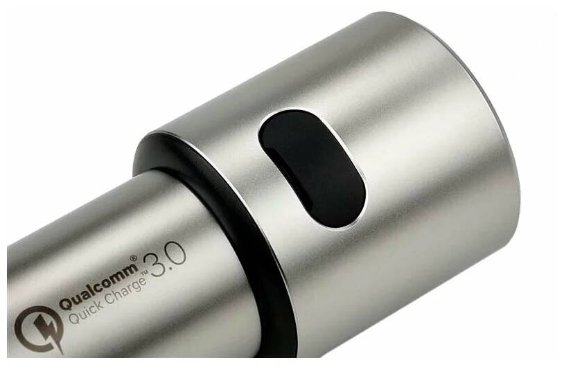 Автомобильное зарядное устройство Xiaomi Mijia Car Charger QC 3.0 (CZCDQ02ZM) Silver (Серебристый) Автомобильное зарядное устройство Xiaomi Mijia Car Charger QC 3.0 (CZCDQ02ZM) Silver (Серебристый)