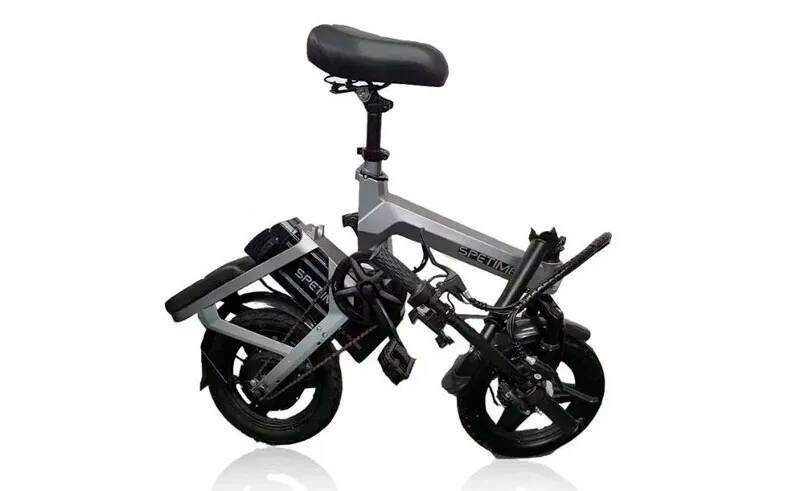 Электровелосипед Spetime E-Bike S6 Air Gray (Серый) EU