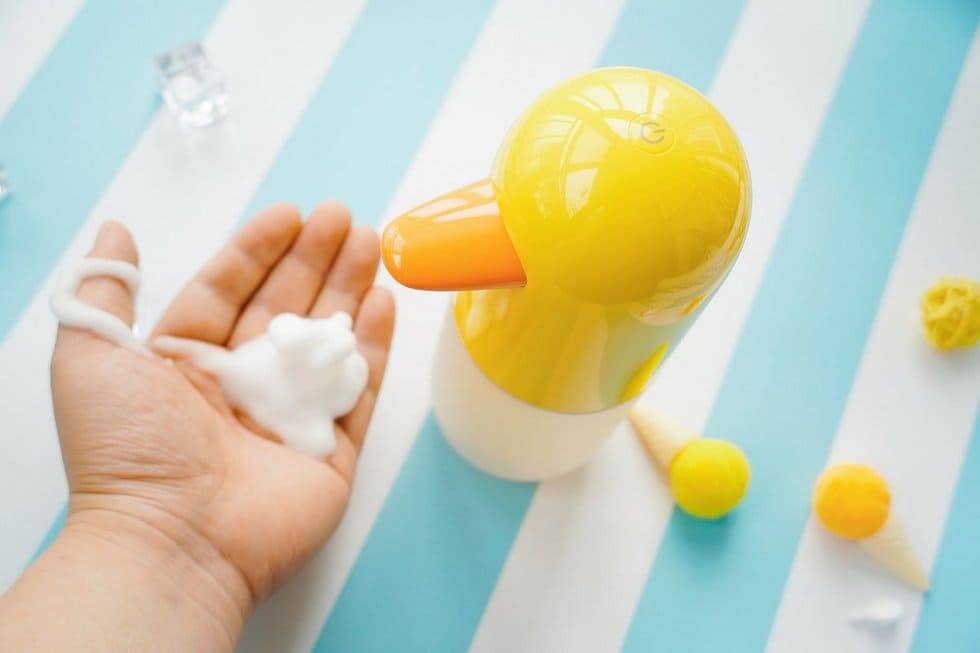 Дозатор мыла Xiaomi Automatic Washing Mobile Phone Sally Custom Version Yellow (Желтый)