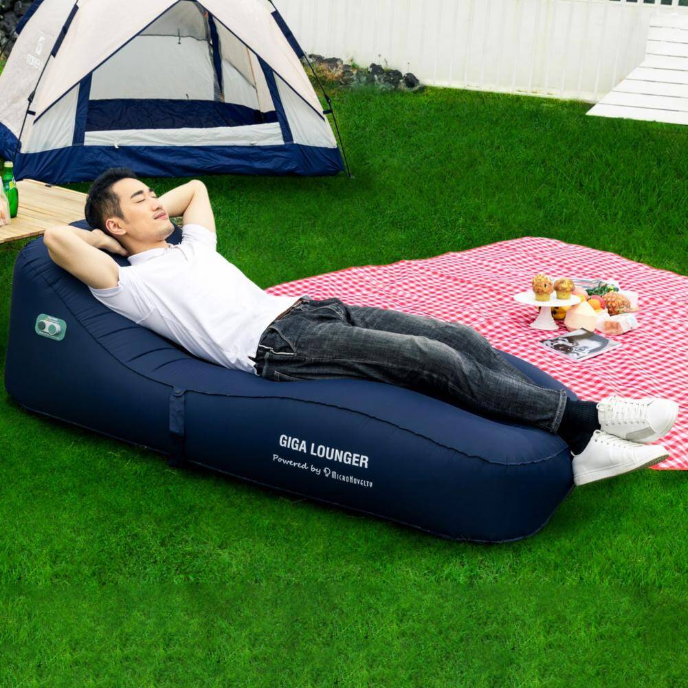 Надувная кровать Xiaomi One Night Inflatable Leisure Bed GS1 Blue (Синий)