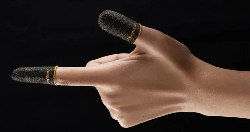 Игровые напальчники RealMe Mobile Game Finger Sleeves (RMT2025) Black (Черный) CN