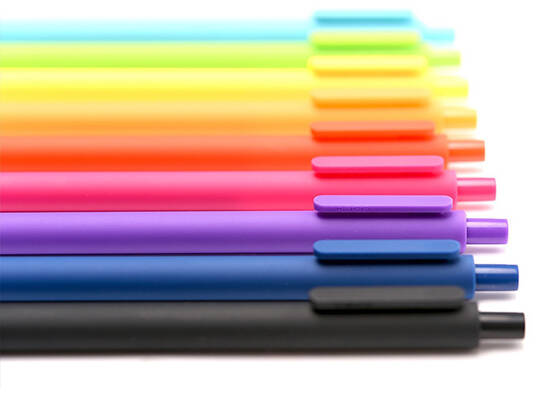 Набор гелевых ручек Xiaomi Pure Plastic Gelic Pen (12 шт) Color (Цветной)