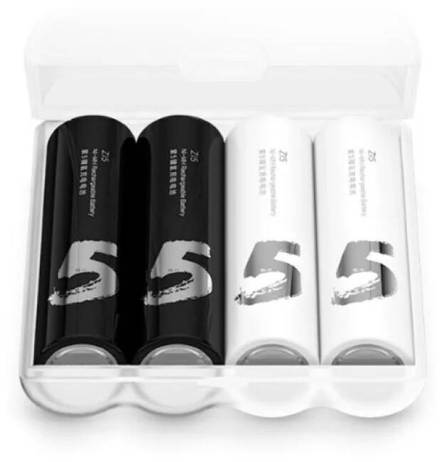Аккумуляторные батарейки Xiaomi Rechargeable ZI5 AA Ni-Mh 1700 мА·ч (4 шт) Аккумуляторные батарейки Xiaomi Rechargeable ZI5 AA Ni-Mh 1700 мА·ч (4 шт)