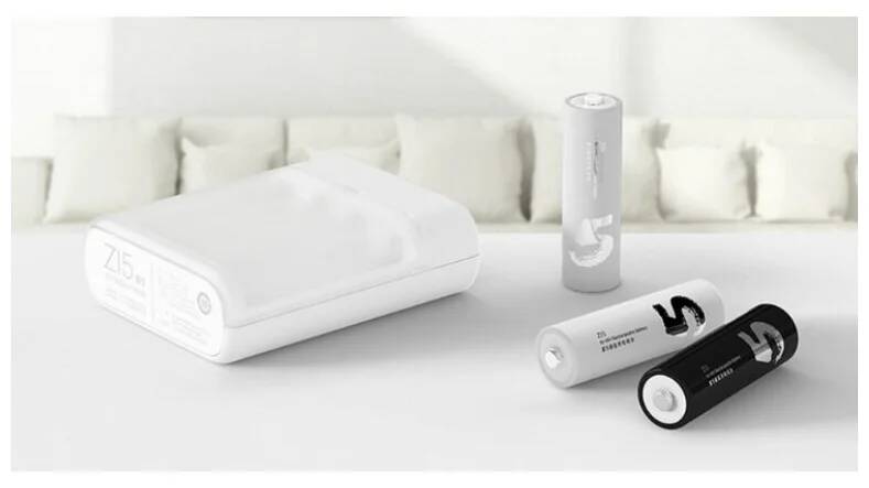 Аккумуляторные батарейки Xiaomi Rechargeable ZI5 AA Ni-Mh 1700 мА·ч (4 шт) Аккумуляторные батарейки Xiaomi Rechargeable ZI5 AA Ni-Mh 1700 мА·ч (4 шт)