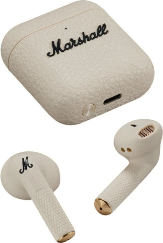 Беспроводные наушники Marshall Minor 4 Cream (Кремовый)