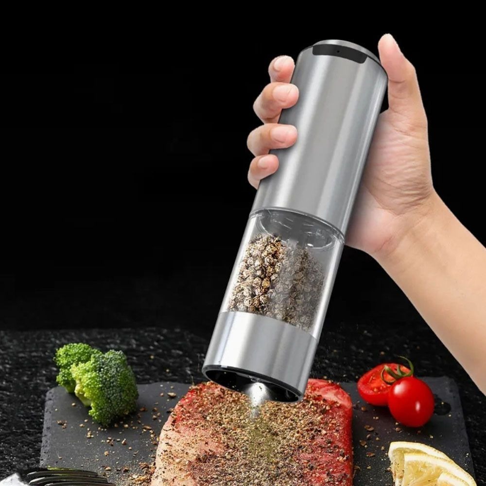Электрическая мельница Circle Joy Nova Electric Grinder (CJ-EG12) Silver (Серебристый)