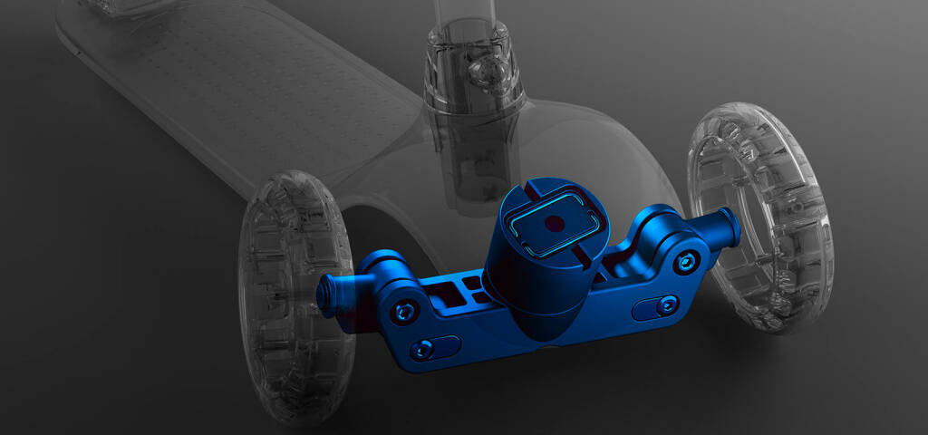 Кикборд Xiaomi Rice Rabbit Scooter - фото 3 Кикборд Xiaomi Rice Rabbit Scooter - фото 3
